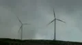 Windcraft turbine in mountain area 20110426 115229 HD Footage