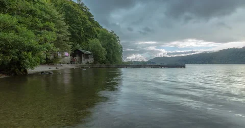 Windermere Lake Timelapse Stock Footage 57327353