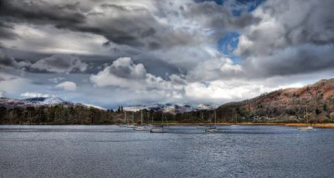 Windermere view Stock Photos