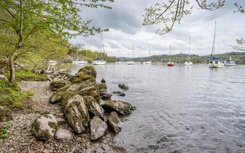 Windermere West Shore Stock Photos