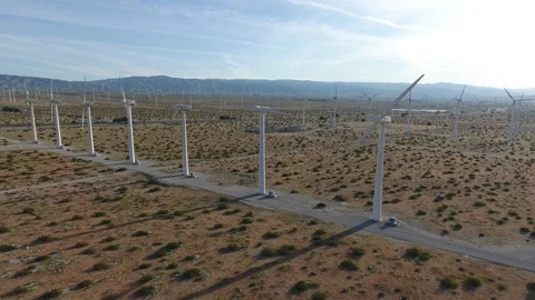 Windfarm 08 - Drone 4K 스톡 동영상 219366313