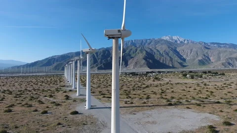 Windfarm 10 - Drone 4K 스톡 동영상 219367786