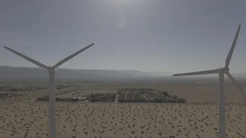 Windfarm 11 - Drone 4K Stock Footage 219369060