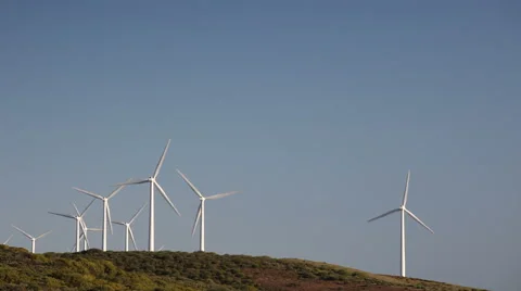 Windfarm in Australia HD Video stock 44623021
