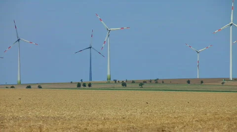 Windfarm Stock Footage 537038
