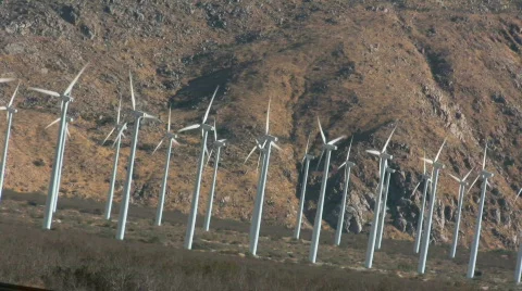 Windfarm Stock Footage 694860