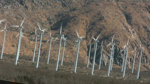 Windfarm Stock Footage 694864