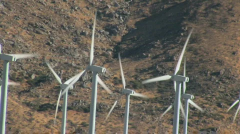 Windfarm Stock Footage 694873