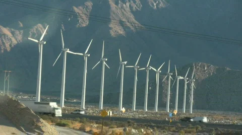 Windfarm Stock Footage 695201