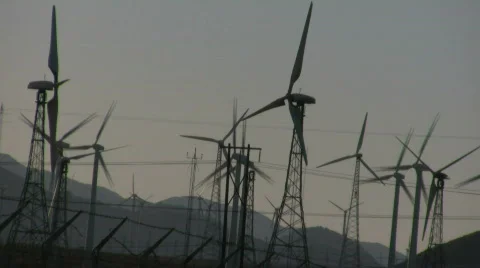 Windfarm Stock Footage 695214
