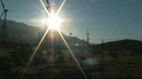 Windfarm Stock Footage 695223