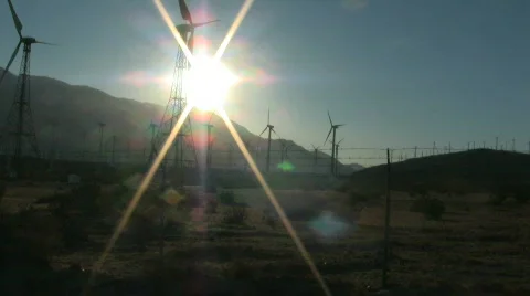 Windfarm Stock Footage 695224