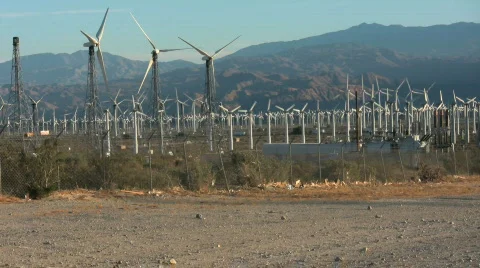 Windfarm Stock Footage 695226