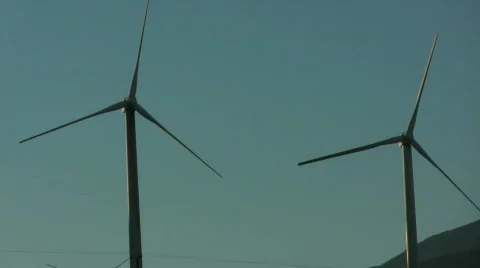 Windfarm Video stock 695234