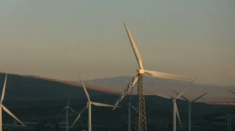 Windfarm Stock Footage 695237