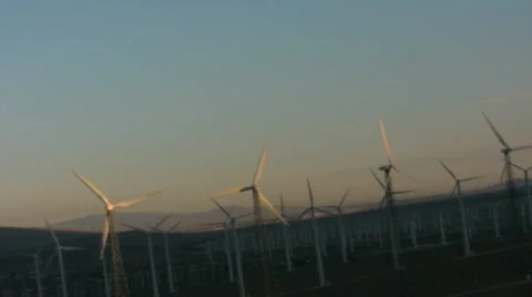 Windfarm Stock Footage 695239