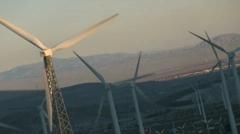 Windfarm Stock Footage 695240
