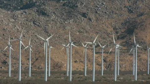 Windfarm Stock Footage 699742