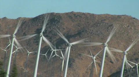 Windfarm Stock Footage 699753