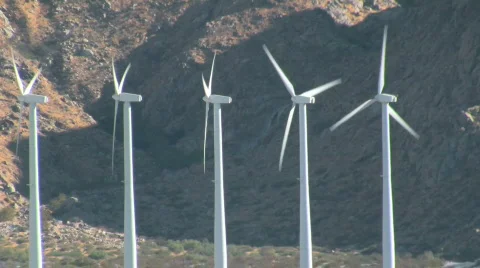 Windfarm Stock Footage 699759