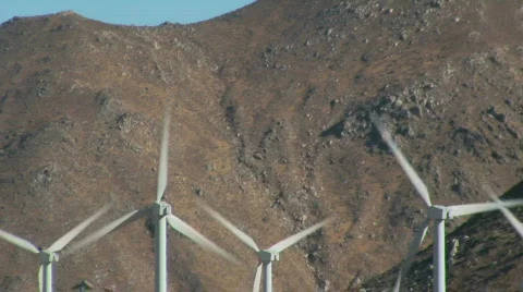 Windfarm Stock Footage 699768