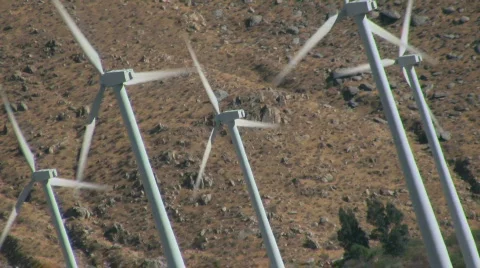 Windfarm Stock Footage 699780