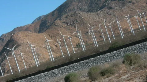 Windfarm Stock Footage 699781