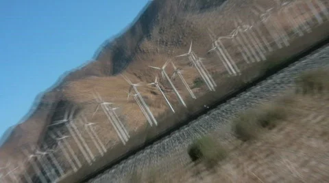 Windfarm Stock Footage 699792
