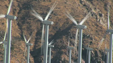Windfarm Stock Footage 699793