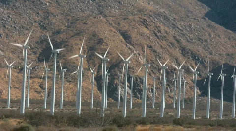 Windfarm Stock Footage 699794