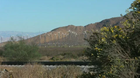 Windfarm Stock Footage 699795