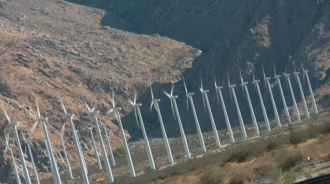 Windfarm Stock Footage 699810