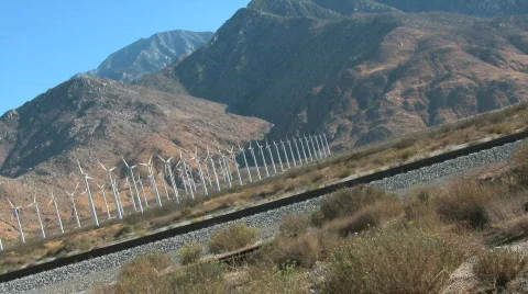 Windfarm Stock Footage 699811