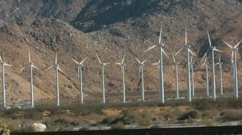 Windfarm Stock Footage 699816