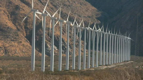 Windfarm Stock Footage 699849