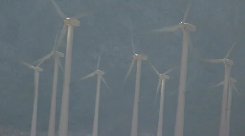 Windfarm Stock Footage 699860