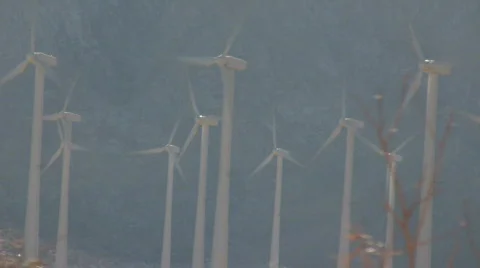 Windfarm Stock Footage 699867