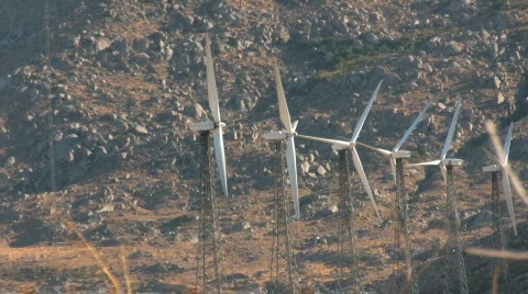 Windfarm Stock Footage 699871