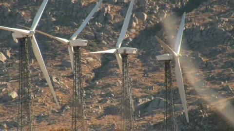 Windfarm Stock Footage 699872