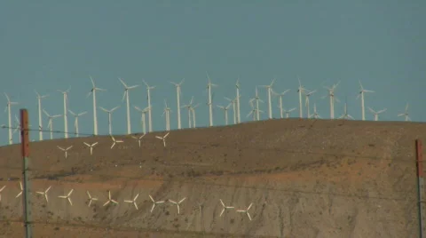 Windfarm Stock Footage 699876