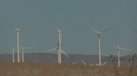 Windfarm Stock Footage 699889