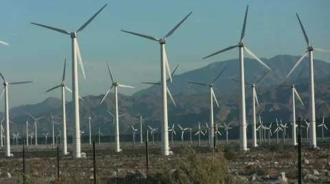 Windfarm Stock Footage 699892