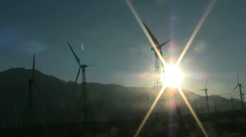 Windfarm Stock Footage 699897