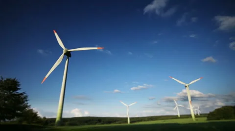 Windfarm Stock Footage 2163342
