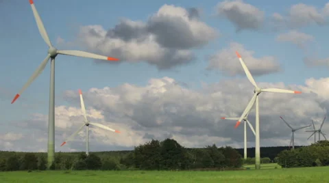 Windfarm Stock Footage 2168048