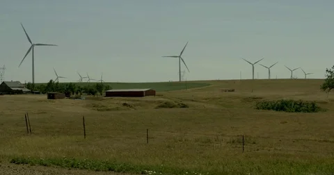 Windfarm Video stock 83214606