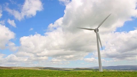 Windfarm Stock Footage 87870402