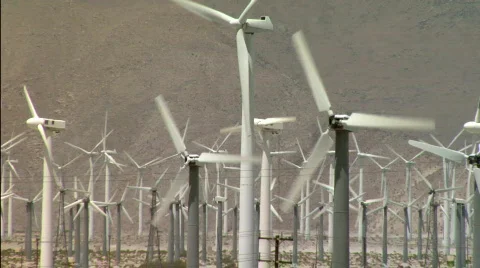 Windfarm_02 Stock Footage 77923