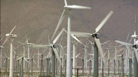 Windfarm_03 Stock Footage 77927