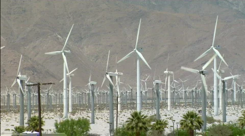 Windfarm_07 Stock Footage 77933